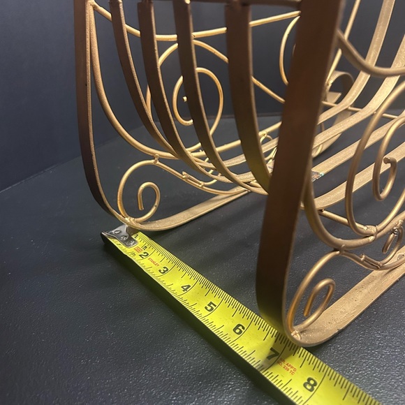 Christmas sleigh - gold metal - measurements in photos great as a gift basket - Picture 7 of 11